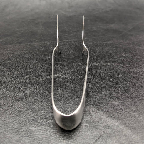 British antique silver plate tongs HARRISON FISHER